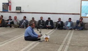 برگزاری مراسم سوگواری امام صادق (ع) درراه آهن شمالشرق (۱)