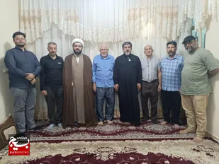 دیدار و عیادت از &nbsp;پیرغلام حسینی در شوش&nbsp;