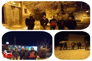 گشت محله محور بسیج در روستا عبدالله آباد در سرخه برگزار شد