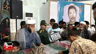 ️استقبال باشکوه مردم شهرستان نیکشهر از شهید دفاع مقدس پس از ۳۶ سال