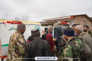 ارائه خدمات دامپزشکی جهادی به دامداران روستای کلار رودبار نکا