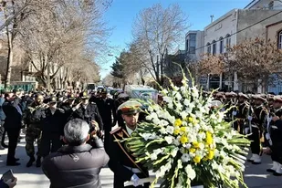 پیکر پاک شهید امنیت در لاله&zwnj;گون اقلید آرام گرفت