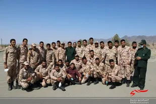 برگزاری مراسم روز سرباز در  خلیل آباد