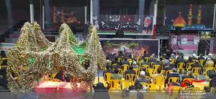 تجدید بیعت فاطمی با یاران حاج قاسم در چالوس