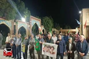 طنین فریاد &laquo;تا پای جان برای ایران&raquo; در میثاقِ صد و چهارمِ صالح&zwnj;آبادی&zwnj;ها با ولایت+تصاویر