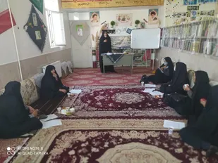 جلسه توجیهی نیروی انسانی پایگاه های بسیج خواهران میبد