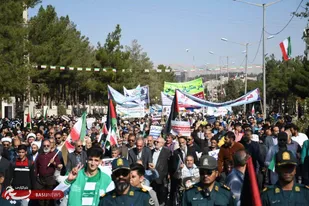 تا پیروزی نهایی فلسطین در کنار این ملت مقاوم و قهرمان خواهیم ماند