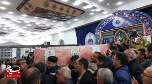 مراسم وداع با شهید مدافع امنیت ؛  استواریکم &laquo;علیرضا آقا جانی &raquo;