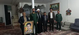 دیدار با خانواده معظم شهید والامقام موسی بویری در لردگان