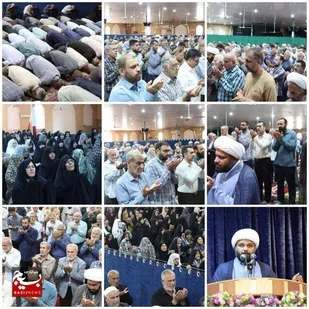 اقامه نماز عبادی سیاسی عید سعید قربان در شهرستان ایذه