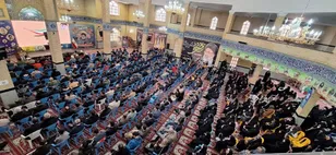 همایش گرامیداشت هفته مقاومت و بصیرت در شازند برگزار شد