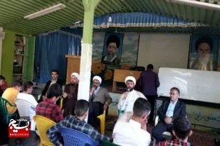 برگزاری جشن تکلیف دانش&zwnj;آموزان دبیرستان زنده یاد علیگلی بهار