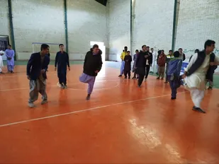 برگزاری مسابقات بومی و محلی در روستای کوشه تفتان جنوبی به مناسبت هفته دفاع مقدس