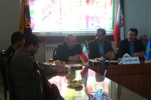 دیدار فرماندار خوانسار با پرسنل سپاه ناحیه خوانسار/ تصاویر
