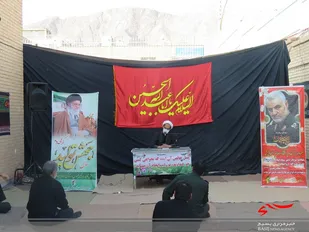 مراسم عزاداری و سوگواری سید و سالار شهیدان آقا اباعبدالله الحسین علیه السلام در ناحیه دهاقان برگزار شد