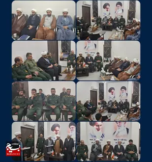 آئین معارفه اولین مسئول دفتر نمایندگی ولی فقیه در سپاه کرخه