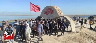 حضور دانش آموز بام ایران در مناطق عملیاتی جنوب