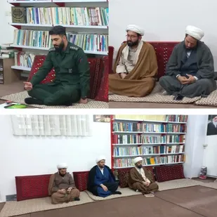 نشست سرمربیان حلقات صالحین در دفتر امام جمعه پیشوا