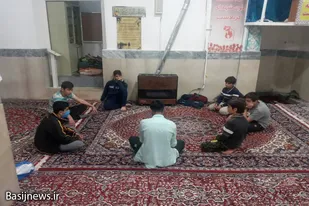 آئین اعتکاف در کیان نهاوند برگزار شد
