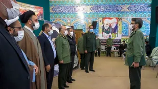 فرمانده جدید ناحیه مقاومت بسیج شهرستان برخوار معارفه شد