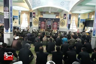 دومین مراسم عزاداری اباعبدالله الحسین(ع) در حسینیه سپاه انصارالحسین(ع) همدان