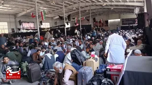 پیوند قلب&zwnj;ها در دوغارون؛ روایت حضور پرشور زائران افغانستانی در آیین وداع