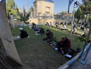 مراسم قرائت زیارت اربعین در سلماس برگزار شد