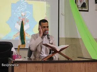 برگزاری برنامه محفل انس با قرآن کریم در ناحیه مقاومت تیران و کرون برگزار شد