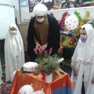 برگزاری جشن عبادت دختران حاج قاسم در شاهرود+ تصاویر