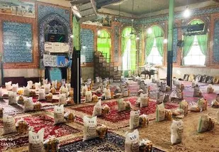 توزیع 85 بسته معیشتی بین نیازمندان "شهباز"