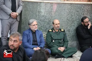 برگزاری آئین بزرگداشت شهادت رئیس جمهور مردمی و هیات همراه وی، در مسجد امام صادق (ع) +تصاویر