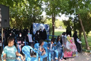 همایش پیاده&zwnj;روی بسیجیان حوزه کوثر فامنین