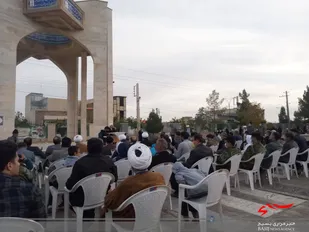 مراسم غباروبی مزار شهدای جعفریه قم برگزار شد