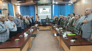 مراسم تجلیل از پیشکسوتان عرصه جهاد و شهادت