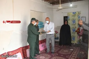 سرکشی از خانواده شهید غلامرضا پینو در دلوار