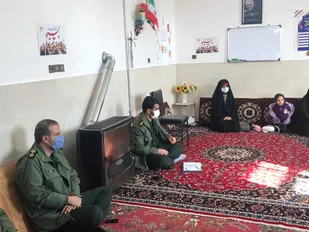 سرکشی فرمانده سپاه شاهرود از پایگاه های بسیج خواهران