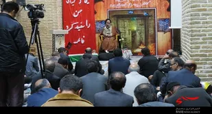 مراسم فاطمیه ویادواره شهداگمنام در شهرکرد