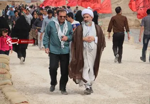 حضورفرمانده و مسئول نمایندگی ولی فقیه سپاه نینوا در یادمانهای شلمچه  و نهر خین