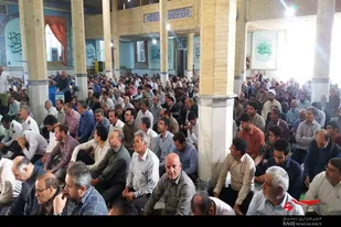ندای &laquo;اَللّهُمَّ اَهْلَ الْکِبْرِیاَّءِ وَالْعَظَمَةِ&raquo; در آسمان ملاير طنین&zwnj;انداز شد
