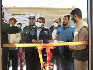 افتتاح یک باب منزل مسکونی لنجان در دهه فجر
