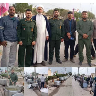 پخت ۴۰ دیگ آش نذری در اروندکناربه مناسبت نیمه شعبان &nbsp;
