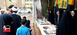 برپایی موکب مهدوی توسط &laquo;دختران نوجوان حلقه صالحین پایگاه معراج&raquo; قم