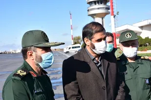 فرمانده قرارگاه سازندگی خاتم الانبیا(ص) وارد گلستان شد