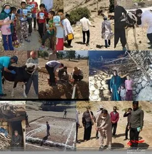 حضور با برکت " گروه جهادی نجاح" در مناطق محروم کهگیلویه و بویراحمد