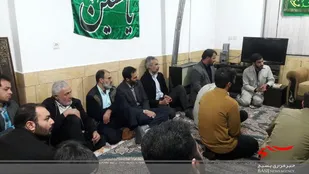 دیدار با خانواده شهید عسگری