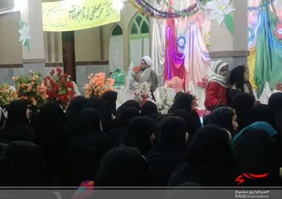 برگزاری مراسم جشن میلاد پیامبر(ص) در پایگاه  حضرت خدیجه(س) بهار