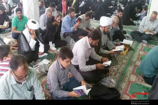 جاری شدن زلال &laquo;یا رب&raquo; &laquo;یا رب&raquo;دعای عرفه در ملایر