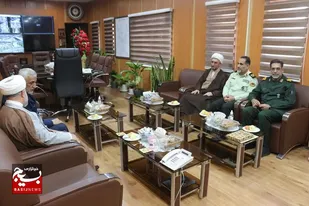 دیدار فرمانده سپاه انصارالحسین(ع) با فرمانده انتظامی استان همدان