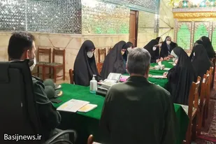 دیدار فرمانده سپاه ناحیه همدان با فرماندهان پایگاه&zwnj;های بسیج حوزه دباغ همدان