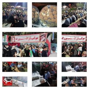موکب ثارالله دشت بزرگ در اجتماعات مردمی گتوند و شوشتر؛ خدمات فرهنگی و پذیرایی در آستانه غدیر